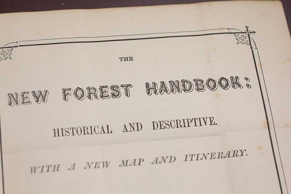 new forest handbook, antiquarian, konczak